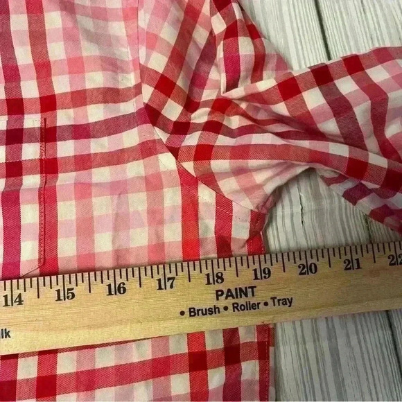 Southern Tide Katherine Poplin Plaid Shirt - Picture 5 of 5